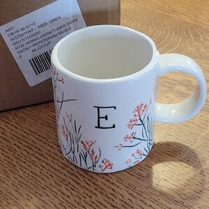 Anthropologie Dagny Cup - monogrammed E